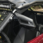 UTV Side Mirrors Folding Adjustable Side View Mirrors with Blind Spot Mirrors 2PCS for Can-Am Maverick X3 / X3 Max