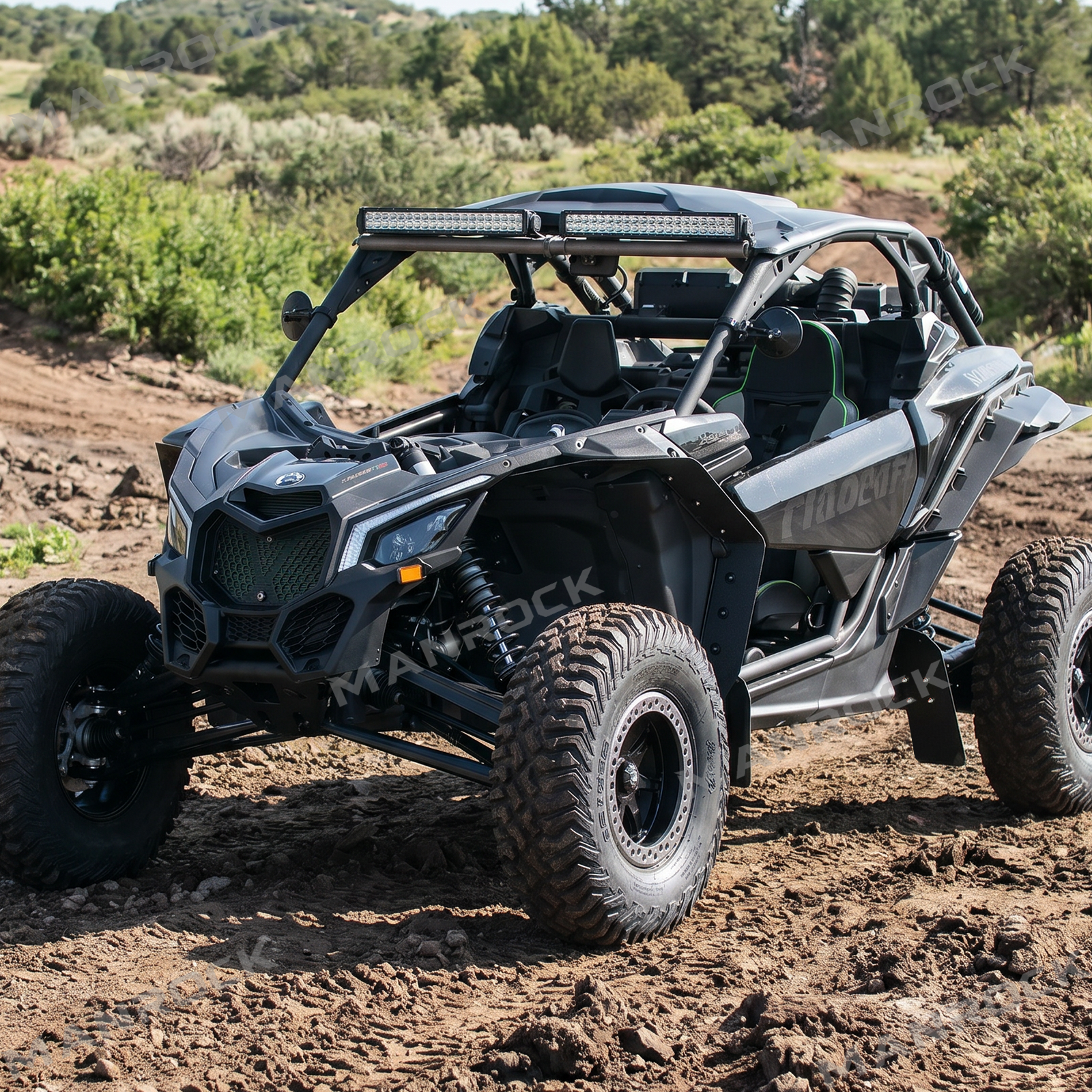 UTV Mud Guards Wheel Trailing Arm Protection for Can-Am Maverick X3 / X3 Max