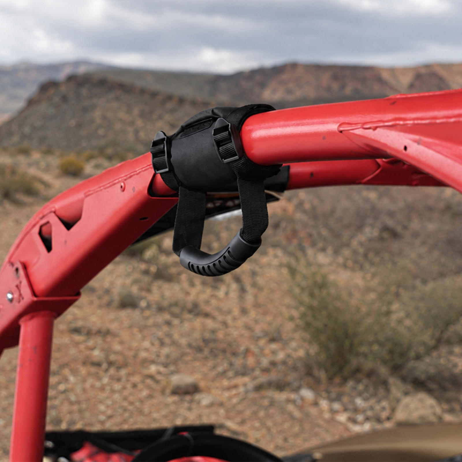 Roll Bar Grab Handles for Polaris/ Can-Am/ UTV, Universal Fit for 1.5"–1.75" Roll Bars