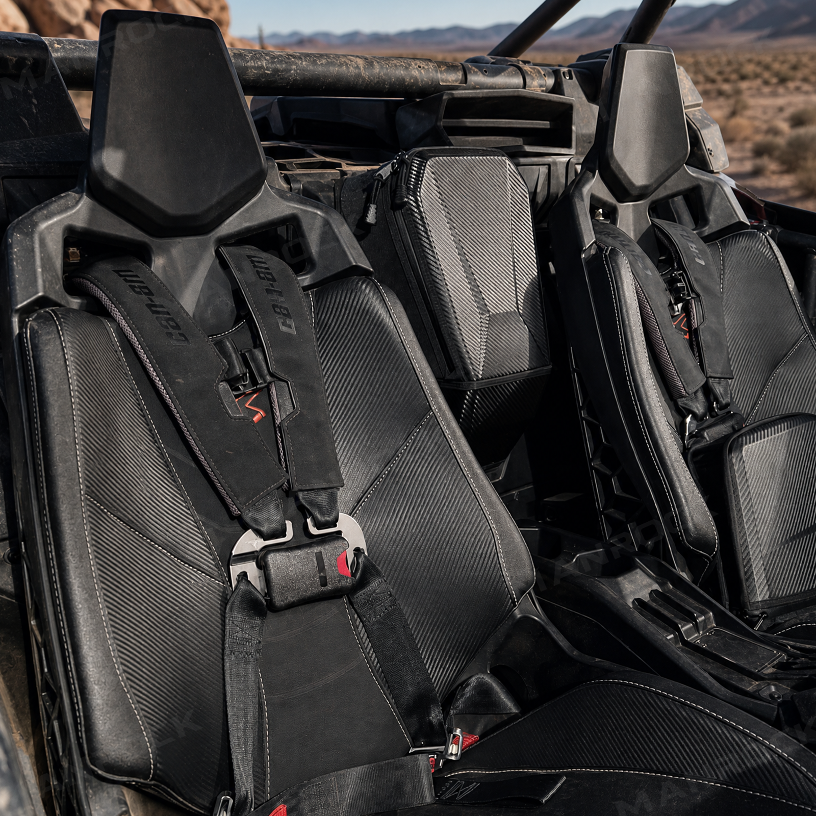 UTV Shoulder Storage Bag Center Console Organizer Bag for Can-Am Maverick X3 / X3 Max