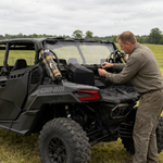 Soft Rear Windshield PVC Windscreen Rear Wind Cover for Can-Am Maverick X3 / X3 Max
