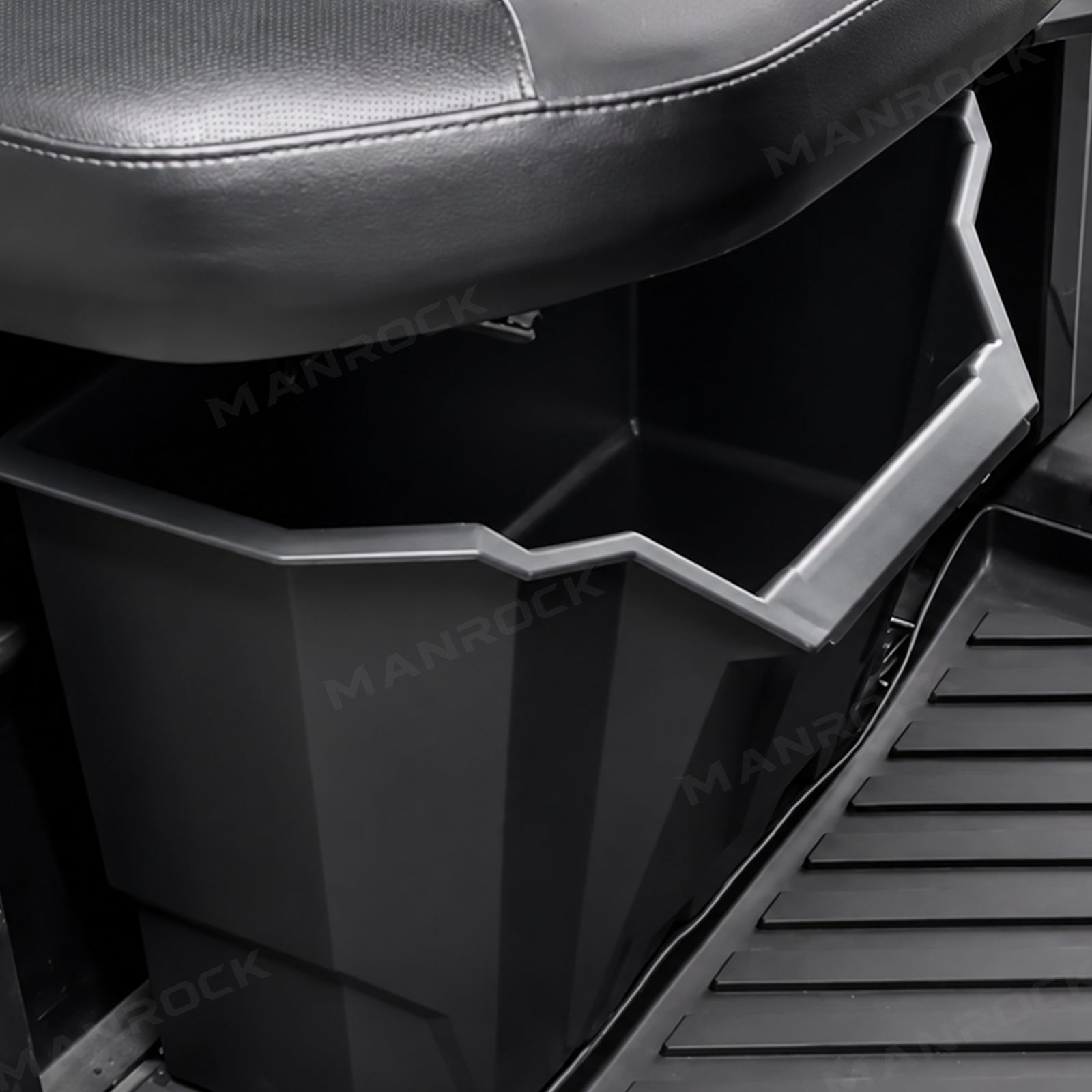 Under Seat Storage Box 4 Gal Driver Seat Organizer for Can-Am Defender