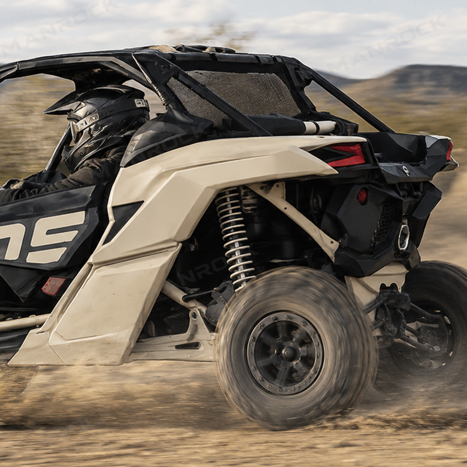 Rear Windshield Mesh Windscreen Net for Can-Am Maverick X3 / X3 Max