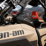 Rear Roll Cage Cover Roll Cage Trim Plates Protection Shield Guard 2PCS for Can-Am Maverick X3 / X3 Max