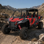 Manrock UTV 31" LED Light Bar with White DRL Spot Flood Combo Beam Universal Fit for 1.5"-2" Roll Bars