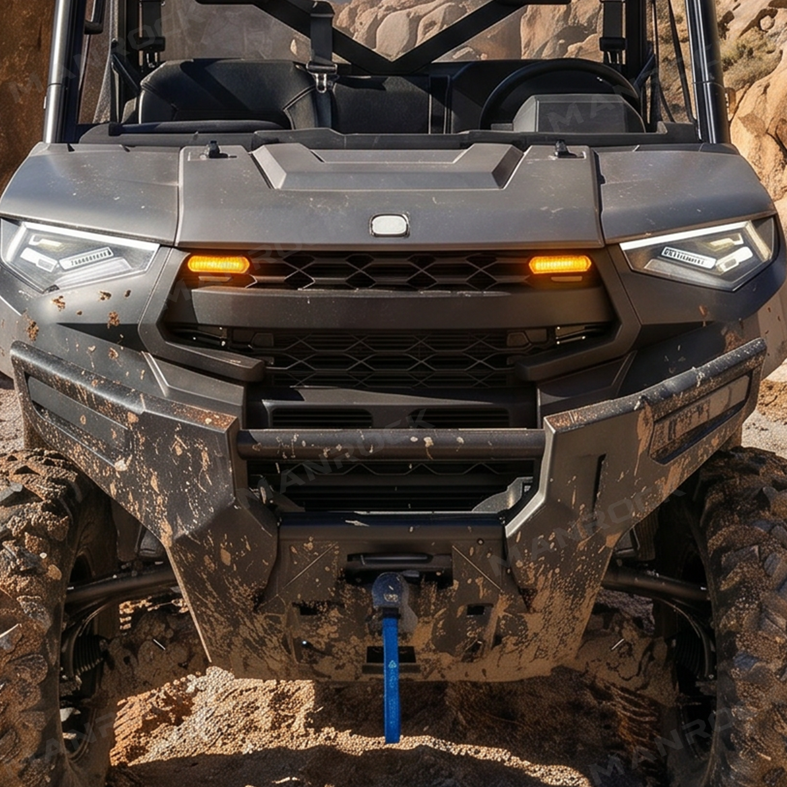 UTV ATV Turn Signal Kit with 110dB Horn Blinker Kit Universal Fit for Polaris / Can-Am / Teryx / CFMOTO