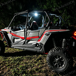UTV ATV Dome Light 2-in-1 Spotlight & Floodlight Roll Bar Mount Light, Universal Fit for 1.25"-2.0" Roll Bar