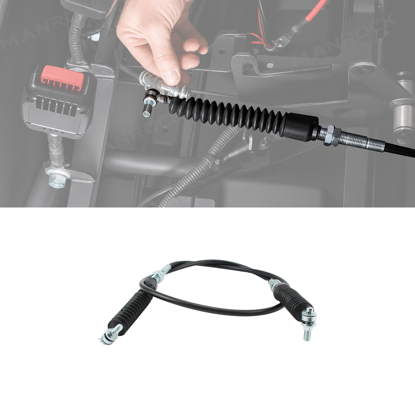 Gear Shift Selector Cable Shift Cable Replacement for Polaris RZR