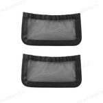 UTV Rear Backrest Storage Nets Backseat Organizer 2PCS for Can-Am Defender Max