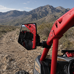 UTV Adjustable Rear Side View Mirrors Folding Side Mirrors For Polaris / Can-Am / CFMOTO