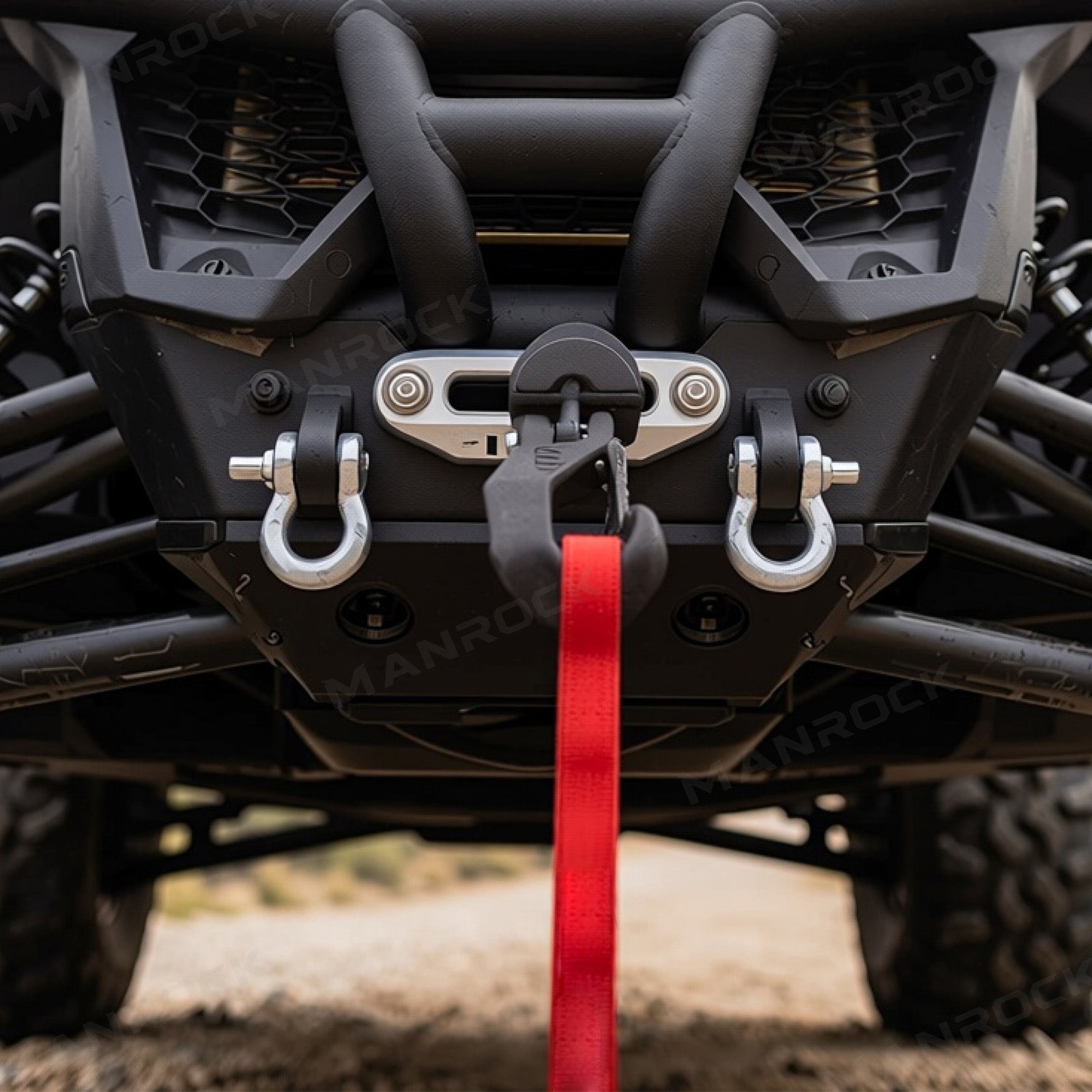 Winch Cable Stopper Rubber Rope Stopper Universal Fit for UTV / ATV