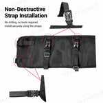 UTV Overhead Storage Bag Roll Cage Organizer Universal Fit for Polaris RZR / Can-Am Maverick X3