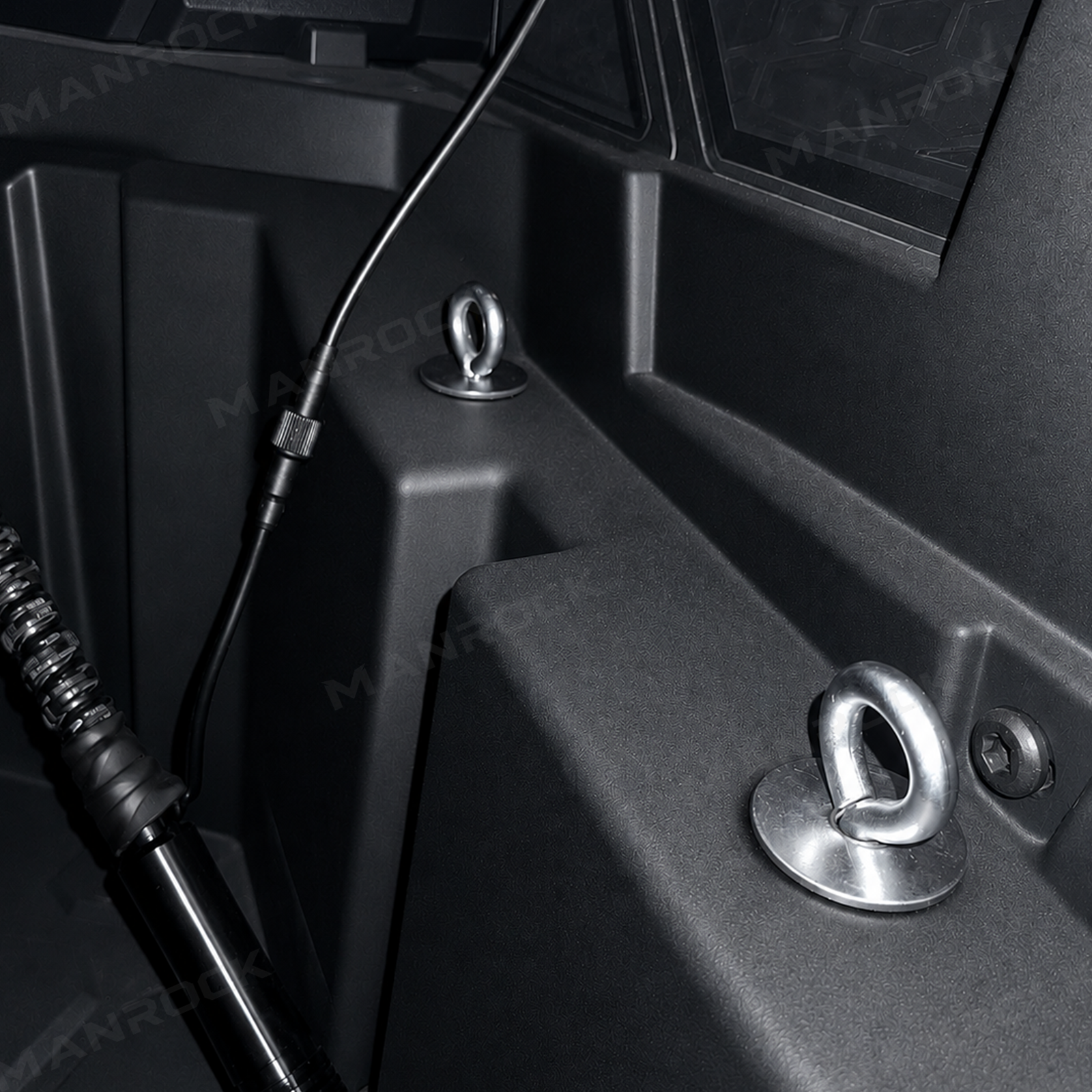 UTV Tie Down Anchors Cargo Bed Anchors 5PCS for Polaris RZR