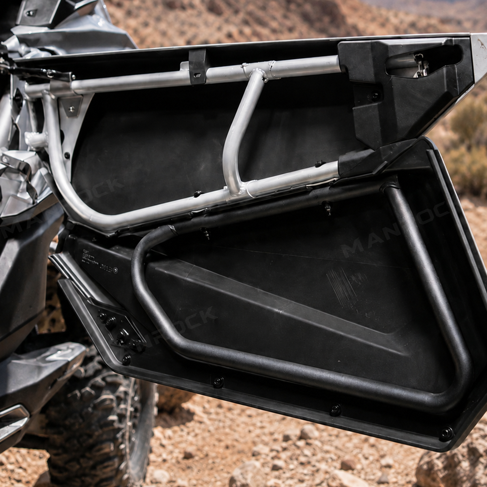 UTV Front Door Latch Cover ABS Door Lock Cover Protector for Can-Am Maverick X3 Max