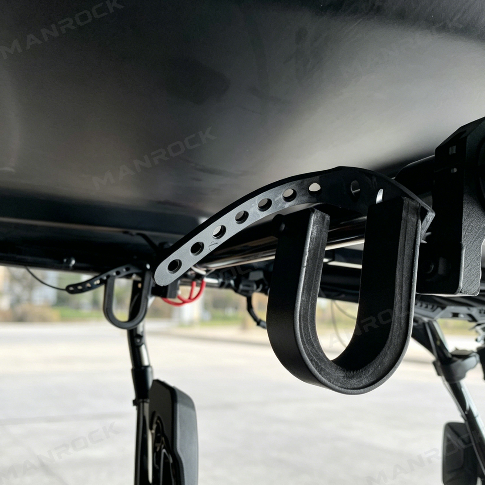 UTV ATV Gun Holder Adjustable Hunting Tool Holder Rack 2PCS Universal for 1.75"- 2" Roll Bars