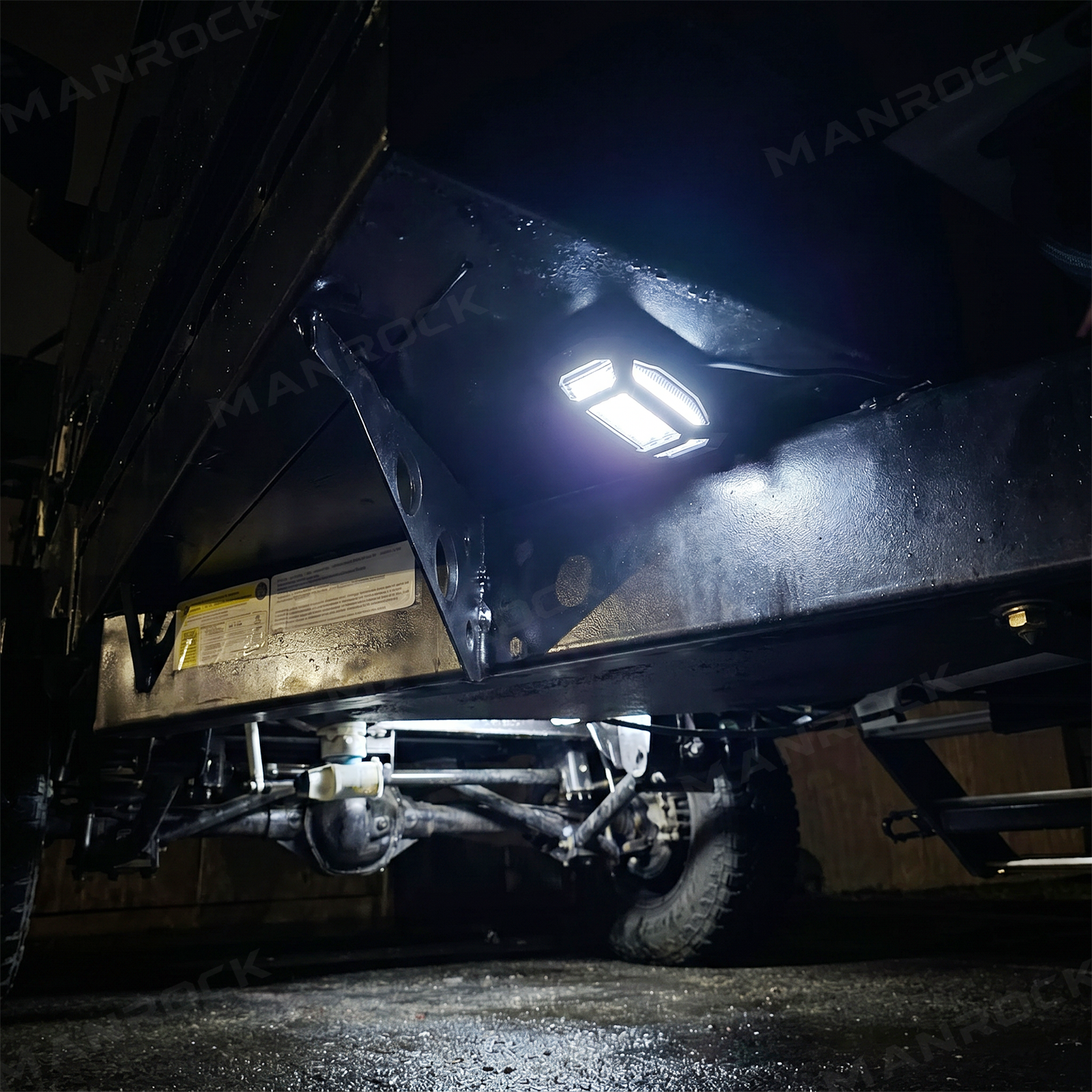 UTV ATV LED Rock Lights RGB Underglow Lights Wheel Well Lights Universal Fit for Polaris / Can-Am / Honda / Kawasaki / CFMOTO