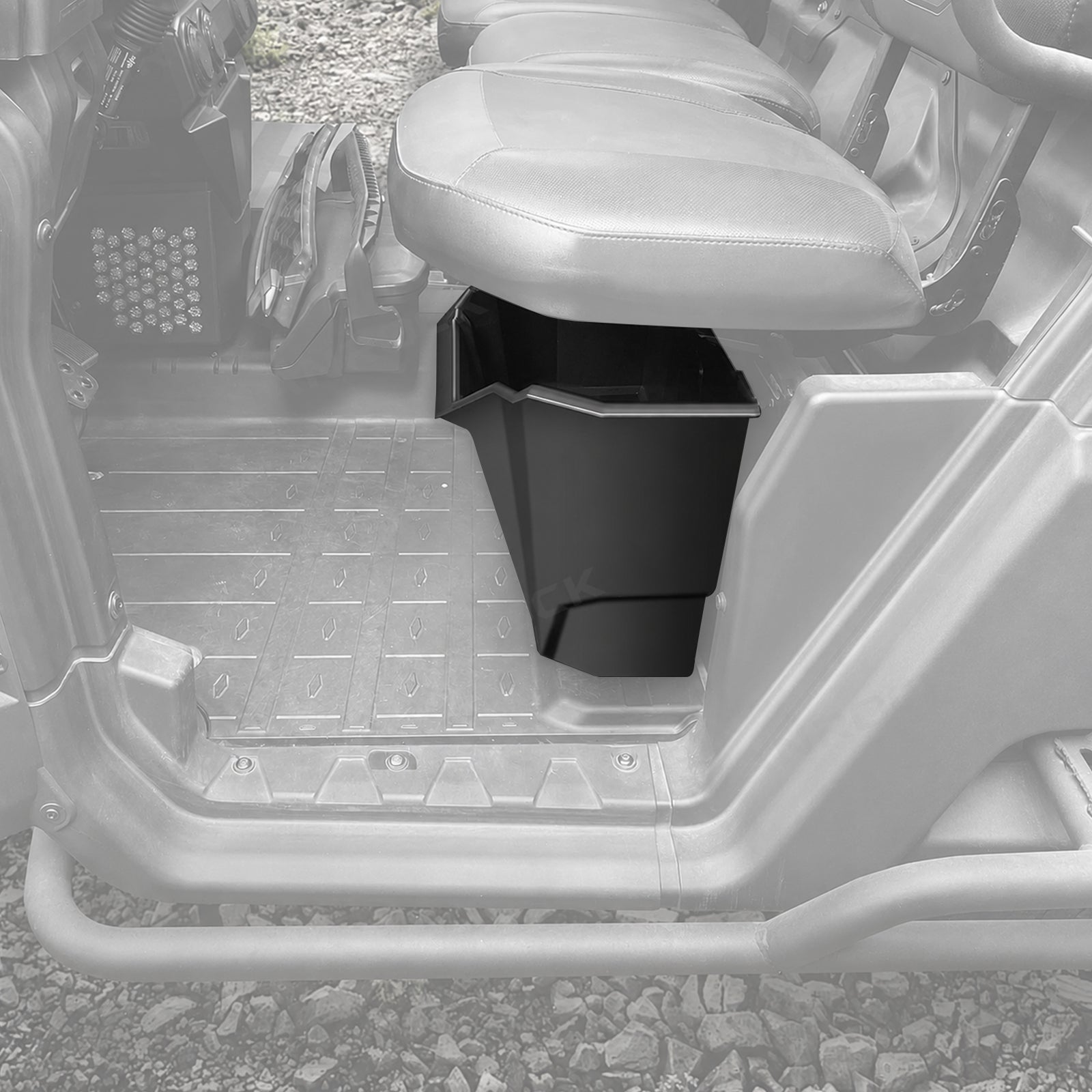 Under Seat Storage Box 4 Gal Driver Seat Organizer for Can-Am Defender