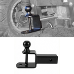 Trailer Hitch Ball Mount Fits 1.25" Hitch Receiver Universal Fit for UTV / ATV