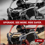 UTV LED Shock Tower Light Bar with Mount Bracket Spotlight for Can-Am Maverick X3