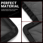 UTV Rear Backrest Storage Nets Backseat Organizer 2PCS for Can-Am Defender Max