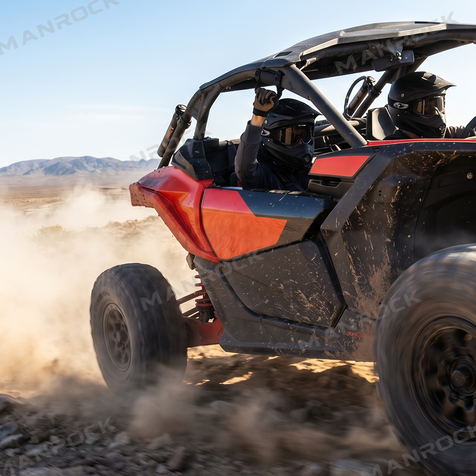 Roll Bar Grab Handles for Polaris/ Can-Am/ UTV, Universal Fit for 1.5"–1.75" Roll Bars