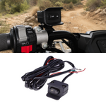12V Handlebar Winch Switch Rocker Switch Kit Universal Fit for UTV / ATV