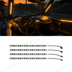 Manrock RGB Interior Light Strips LED Accent Lighting Kit Universal Fit for UTV / ATV