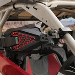 UTV Side Mirrors Rear View Mirrors Universal for Can-Am Maverick X3 / Polaris RZR, Fits 1.5-2 Inch Roll Cage