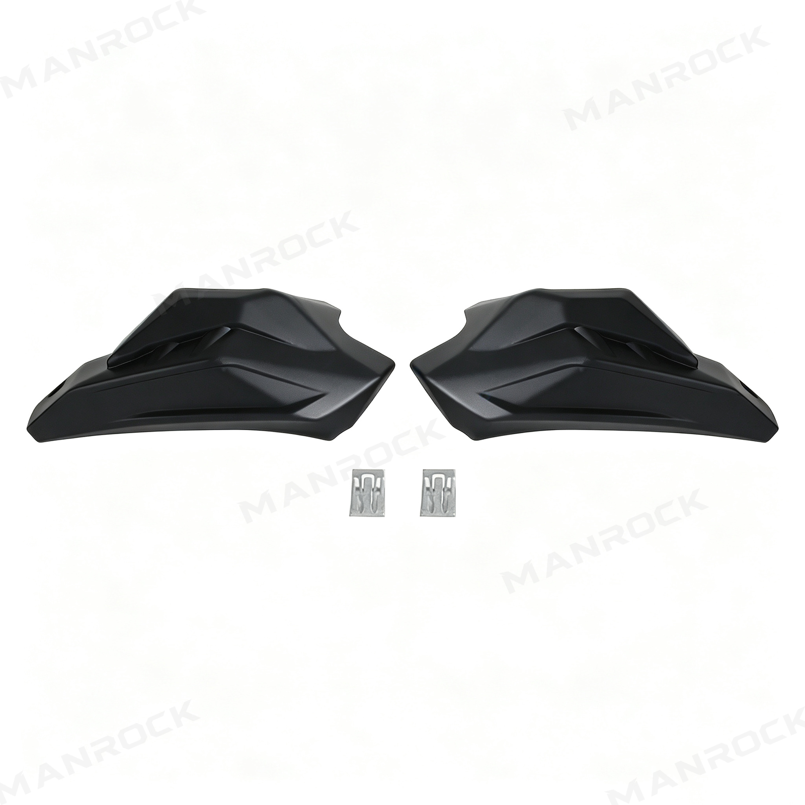 Rear Roll Cage Cover Roll Cage Trim Plates Protection Shield Guard 2PCS for Can-Am Maverick X3 / X3 Max