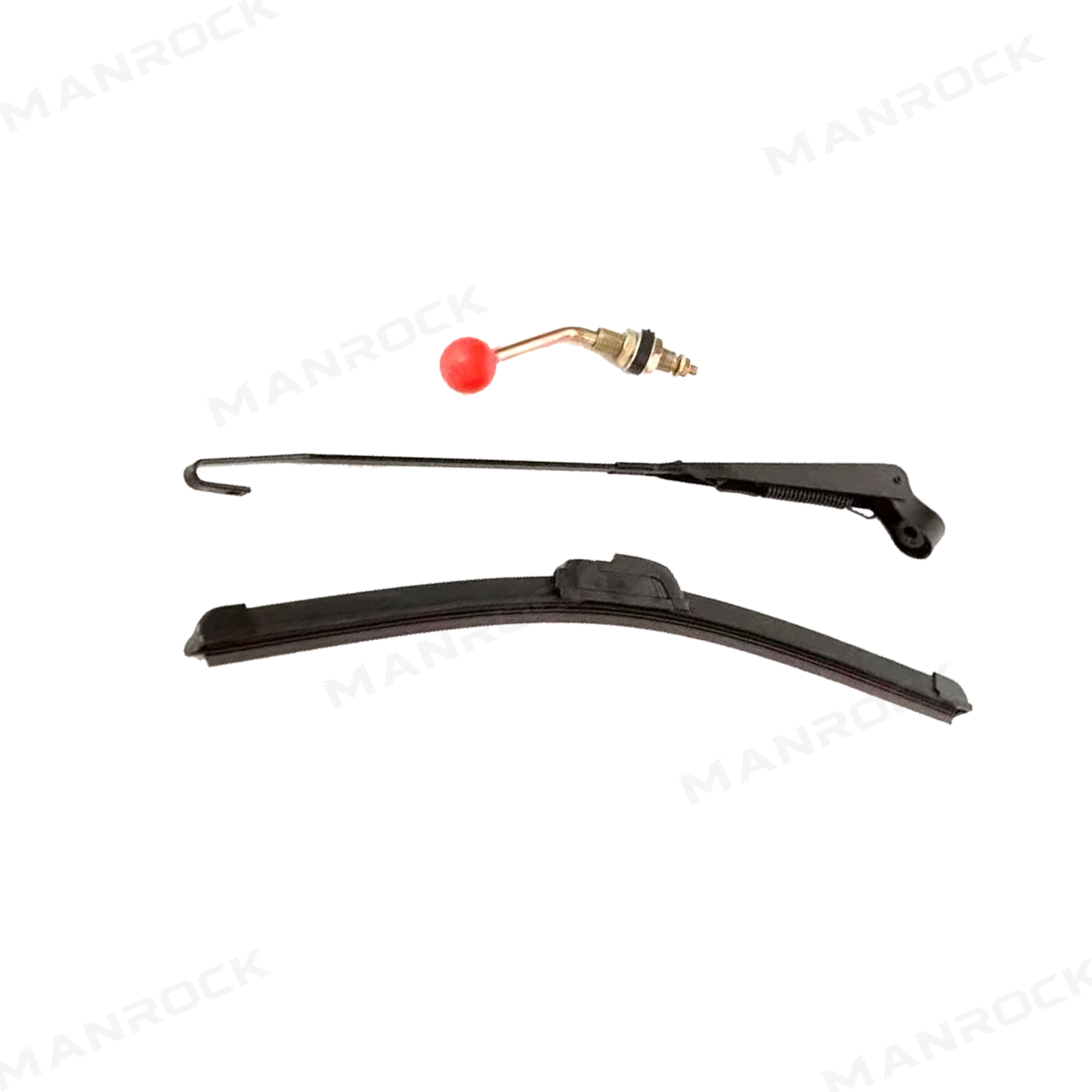 UTV Windshield Wiper Kit Manual Wiper Blade Universal Fit for Polaris / Can-Am