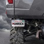 LED License Plate Holder with Light License Plate Bracket Universal Fit for UTV / ATV
