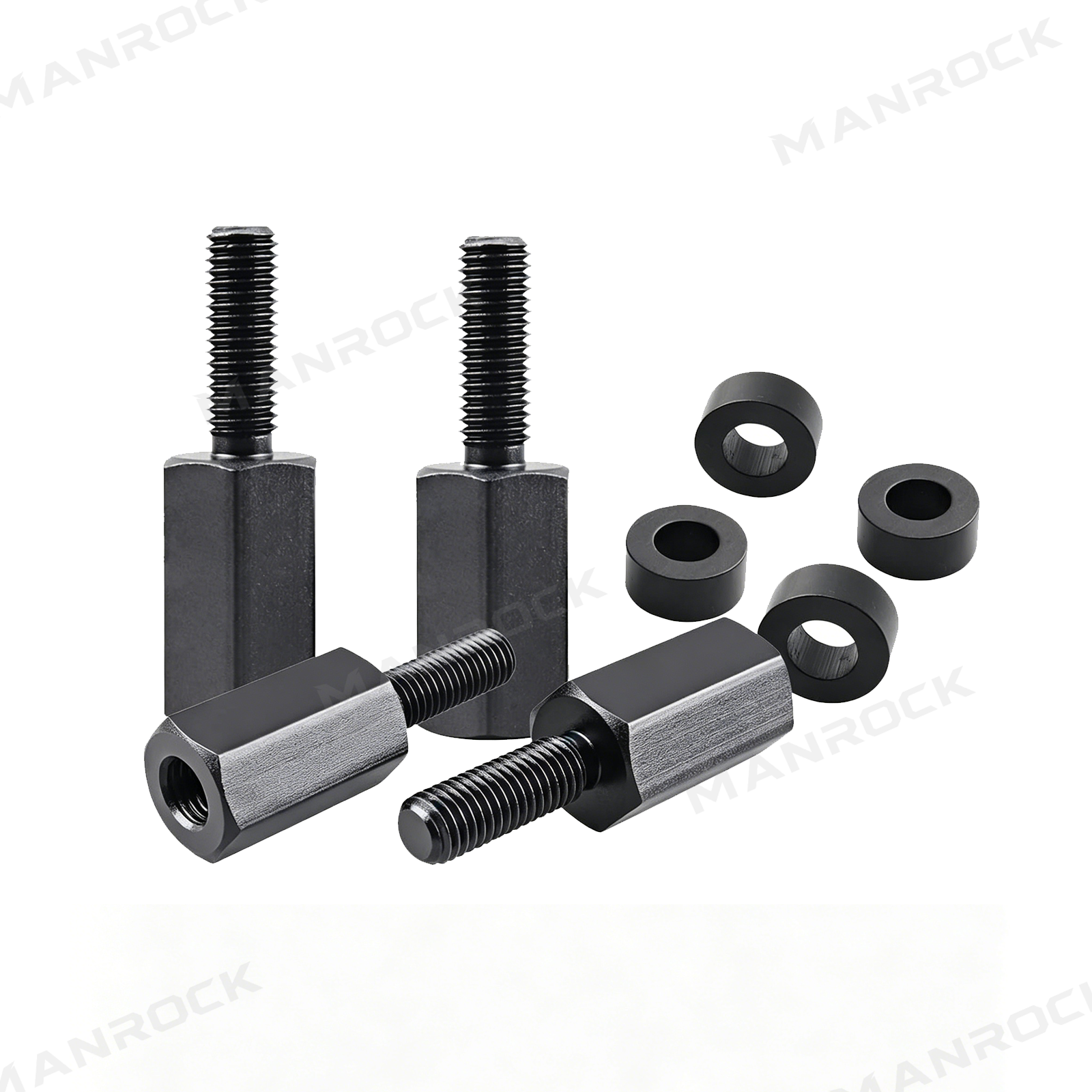 UTV Seat Riser Kit Adjustable Seat Lift Spacer 4PCS for Can-Am Maverick X3 / X3 Max