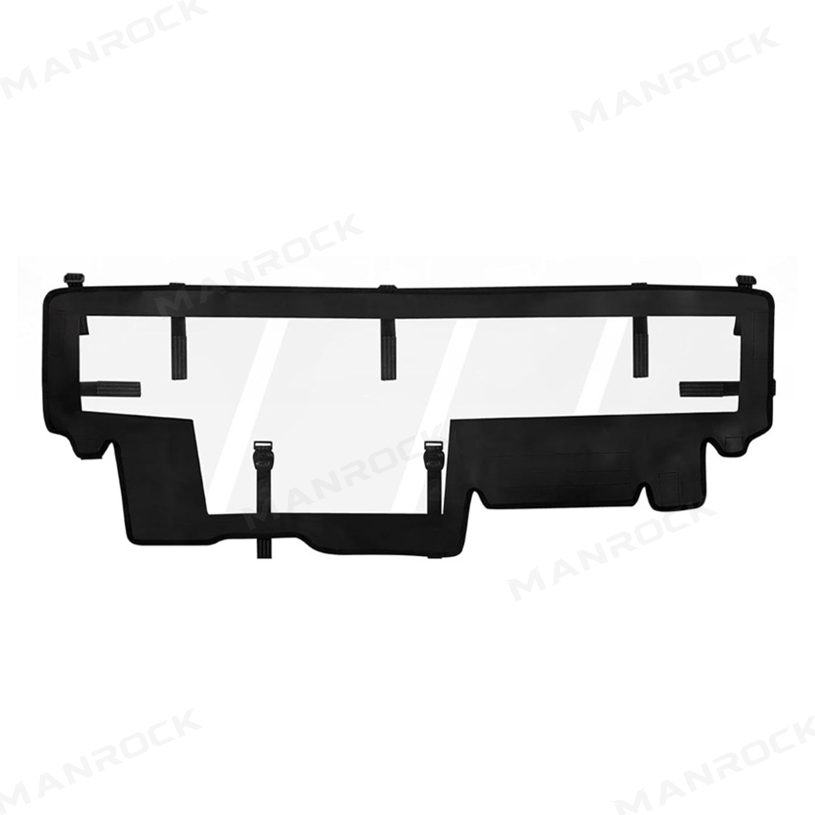 Soft Rear Windshield PVC Windscreen Rear Wind Cover for Can-Am Maverick X3 / X3 Max