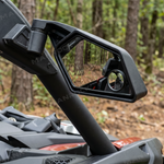UTV Side Mirrors Folding Adjustable Side View Mirrors with Blind Spot Mirrors 2PCS for Can-Am Maverick X3 / X3 Max