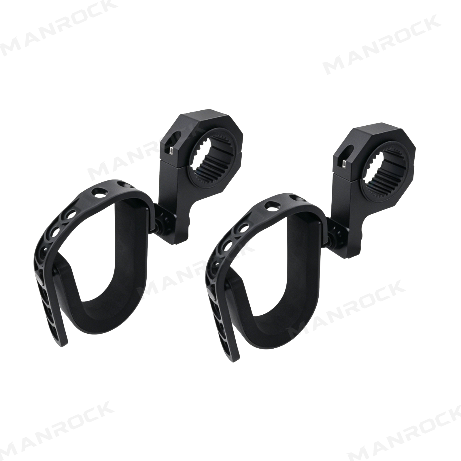 UTV ATV Gun Holder Adjustable Hunting Tool Holder Rack 2PCS Universal for 1.75"- 2" Roll Bars