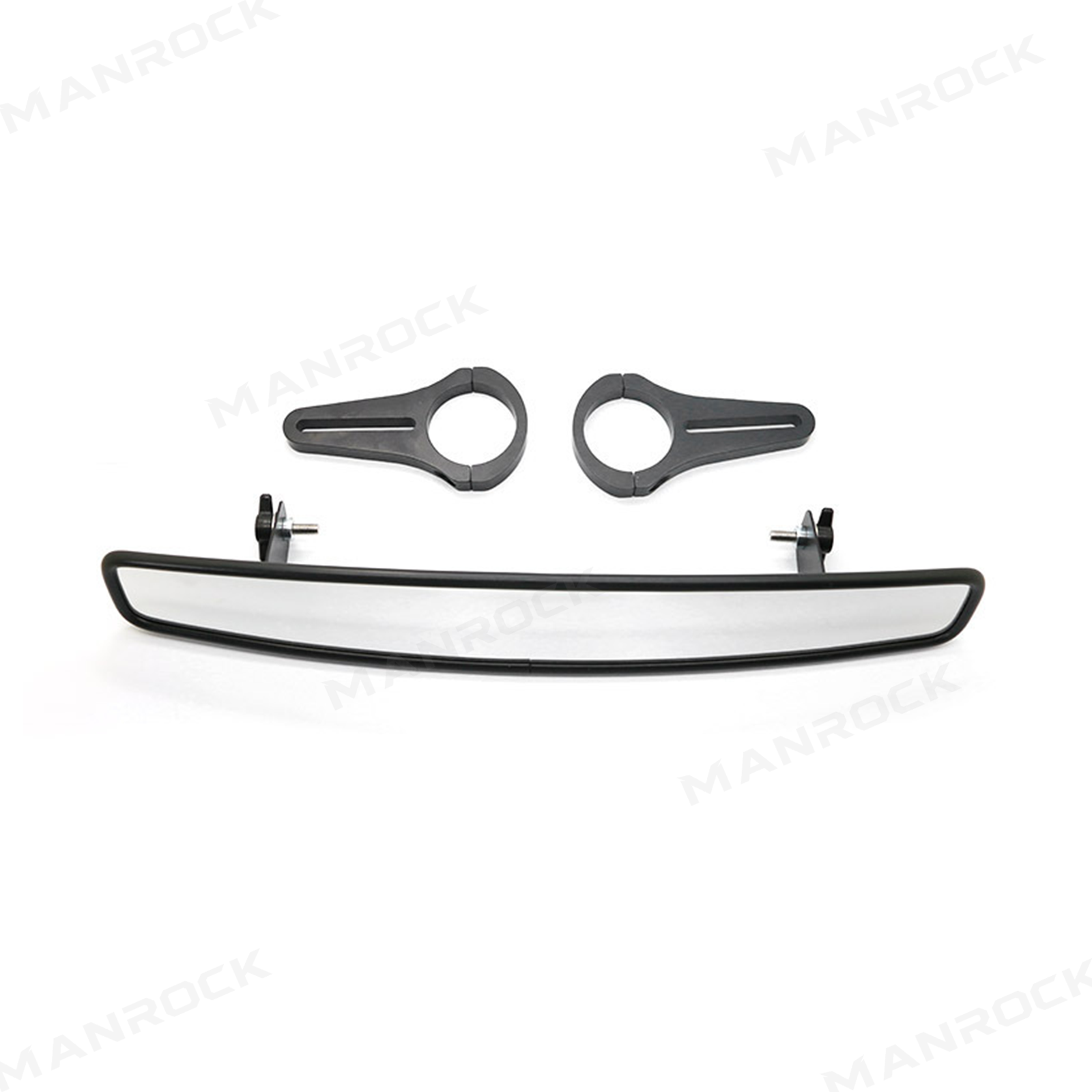 UTV Rear View Mirror Center Mirror for 1.5"-2" Roll Cage Universal Fit for Polaris / Can-Am  / Honda / Kawasaki / CFMOTO
