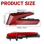 UTV LED Tail Lights Smoked Rear Lights Assembly for Can-Am Maverick X3 / X3 Max