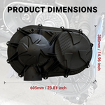 UTV Inner Clutch Cover Belt Cover for Can-Am Maverick X3 / X3 Max