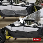 UTV Lower Doors Half Door Panels 4PCS for Can-Am Maverick X3 Max RS DS