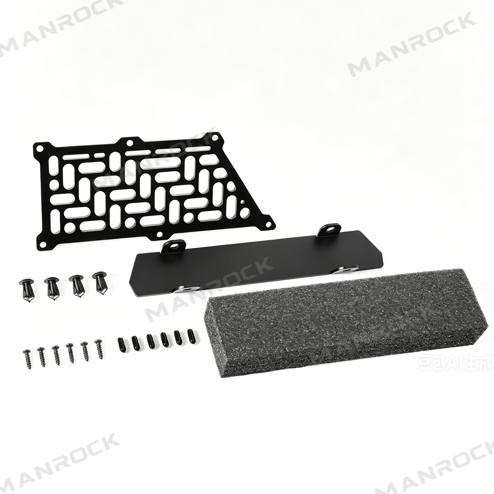 UTV Noise Reduction Kit Aluminum Air Intake Relocation Kit for Can-Am Maverick X3 / X3 Max