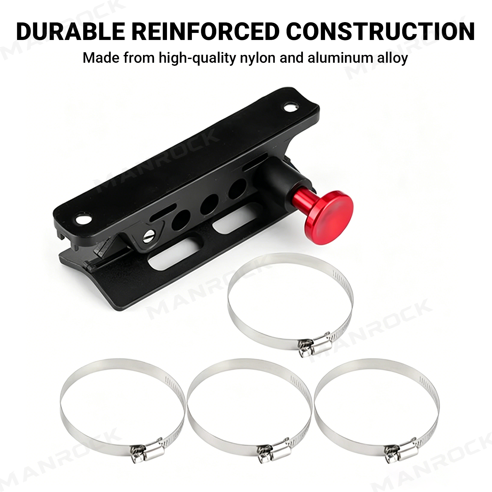 Fire Extinguisher Mount Quick Release Roll Cage Fire Extinguisher Holder Universal Fit for UTV / ATV