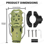 Cup Holder Adjustable 360° Rotating Drink Holder Universal Fit for UTV / ATV