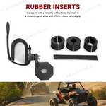 UTV ATV Gun Holder Adjustable Hunting Tool Holder Rack 2PCS Universal for 1.75"- 2" Roll Bars