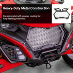 UTV Front Grille Aluminum Mesh Grille Protector Kit for Can-Am Maverick R