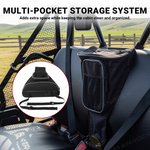 UTV Center Seats Storage Bag Organizer for Polaris RZR