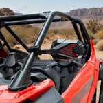 UTV Side Mirrors Rear View Mirrors Universal for Can-Am Maverick X3 / Polaris RZR, Fits 1.5-2 Inch Roll Cage