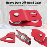 Winch Snatch Block Recovery Pulley 8000 LBS Capacity Universal Fit for UTV / ATV