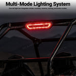 Manrock UTV LED Chase Lights Red Tail Light Bar for 1.75''-2" Roll Bar Universal Fit for Polaris /  Can-Am