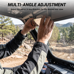 UTV Rear View Mirror Center Mirror for 1.5"-2" Roll Cage Universal Fit for Polaris / Can-Am  / Honda / Kawasaki / CFMOTO