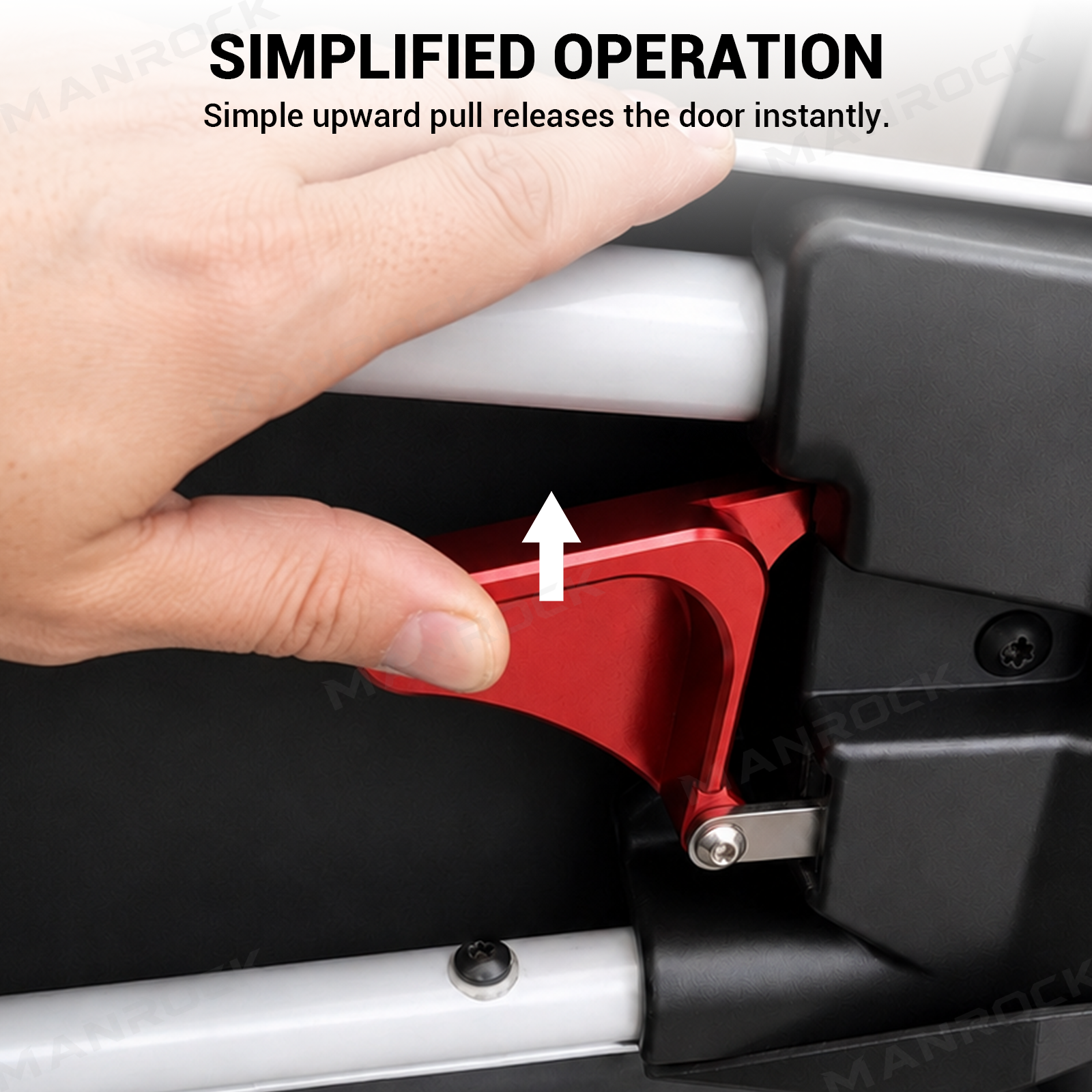 UTV Door Handles Aluminum Door Latch 2PCS for Can-Am Maverick X3 / X3 Max